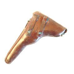 Etui cuir P08 Luger Suisse modele 1900 /1906 ref lu122