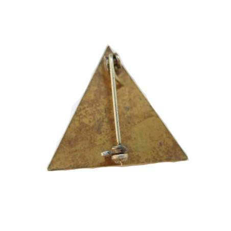 Insigne emaillé original 7 th tankiste ref bo 12