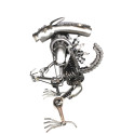 Statuette métallique d Alien
