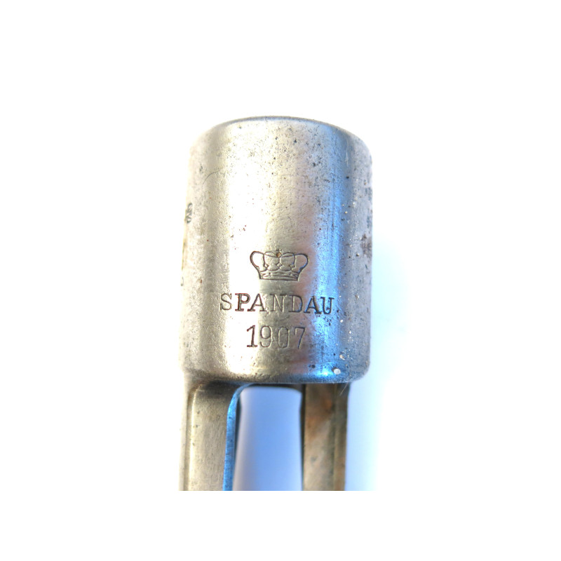 Boitier nu de Mauser Gew 98 Mauser Spandau 1907  numéro 442