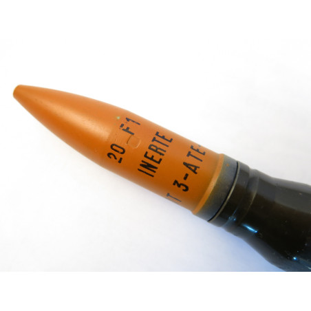 Superbe obus de 20 mm F1 de manipulation balle orange ref ATE80 