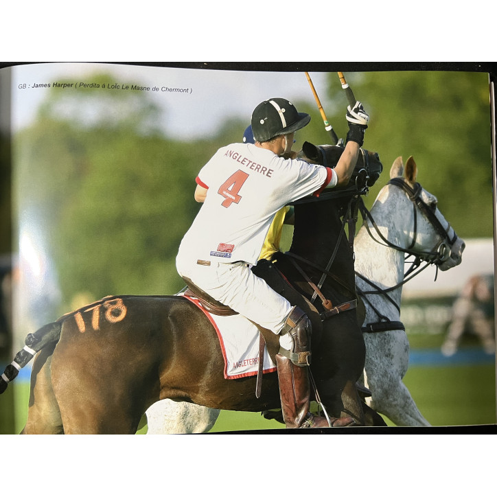 Livre Ligne de Balle sur la Coupe du Monde de Polo par Stéphany de Groslier 