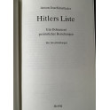 Livre Hitlers Liste Ein Dokument Persönlicher Beziehungen de Anton Joachimsthaler