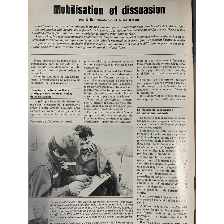 Revue Armées d'Aujourd'hui No 32