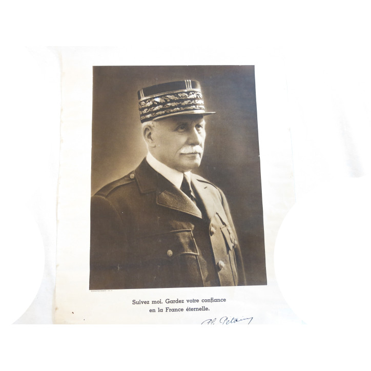 Affiche originale Petain 1940 ref af 488