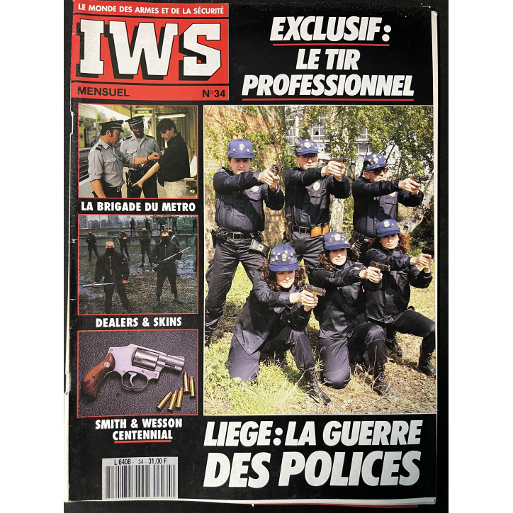 Revue IWS No 34 Liège : La guerre des policiers