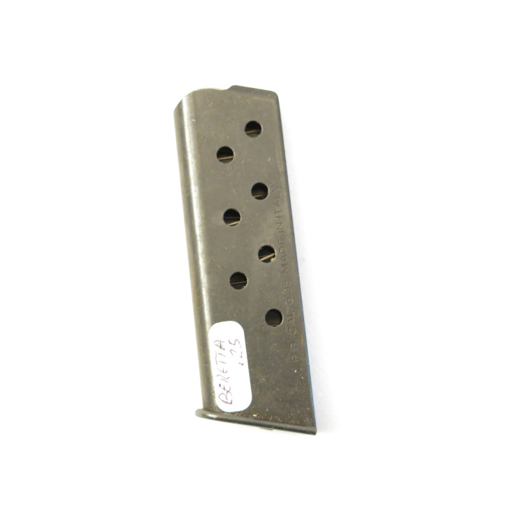 Chargeur pistolet Beretta calibre 6.35  catégorie B 