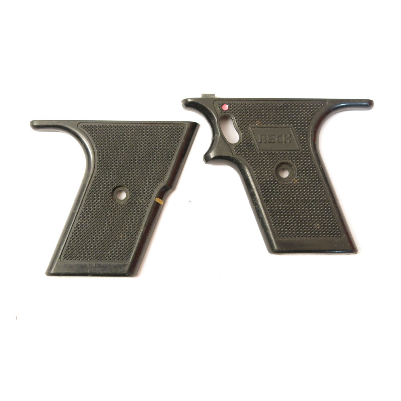 Plaquettes de crosse bakélite pistolet RECK GR bo 12 2022 