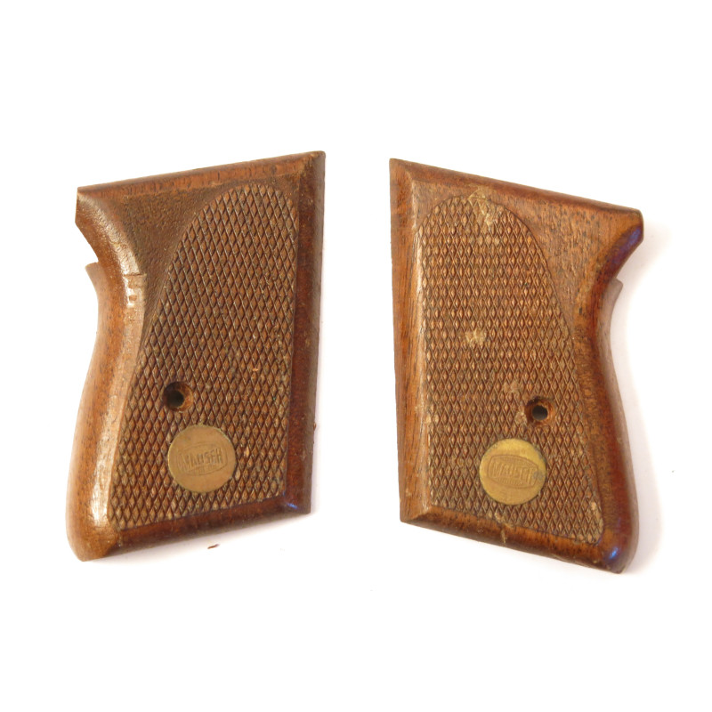 Paire de plaquettes de crosse Mauser HSC 84 8 mm GR   bo 12 2022 