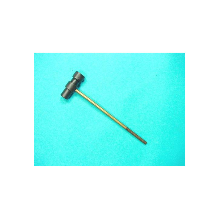Rod cleaning P08 Luger short with oiler 