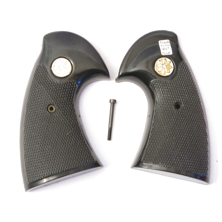 Paire de plaquettes revolver  UMAREX Python 22  GR   bo 12 2022