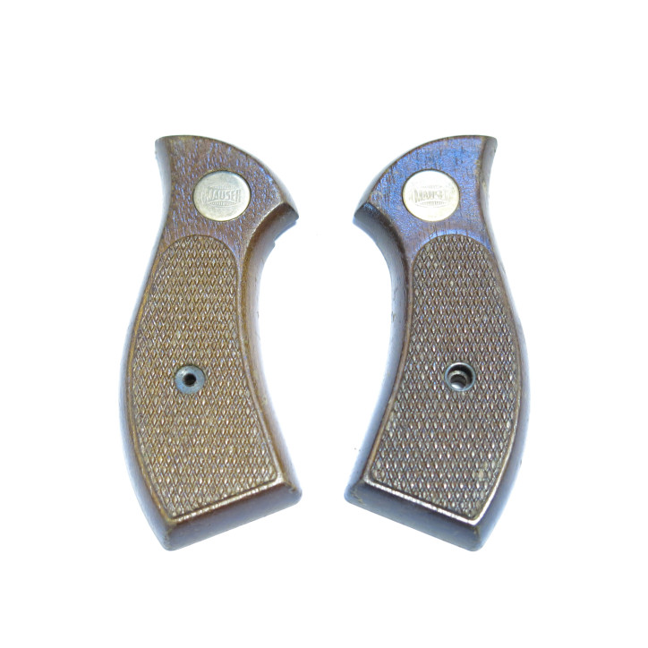 Paire de plaquettes revolver Mauser 45   bo 12 2022