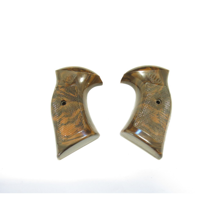 Paire de plaquettes pistolet Mayer et Sohne  bo 12 2022 