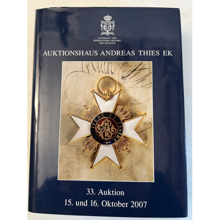 Bel Album Auktionshaus - Andreas Thies EK, 33. Auktion - 15 und 16 Oct 2007