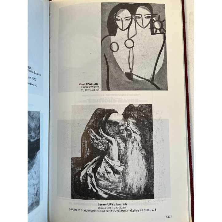 Annuaire International des ventes Peintures et sculptures de 1984 ed Mayer