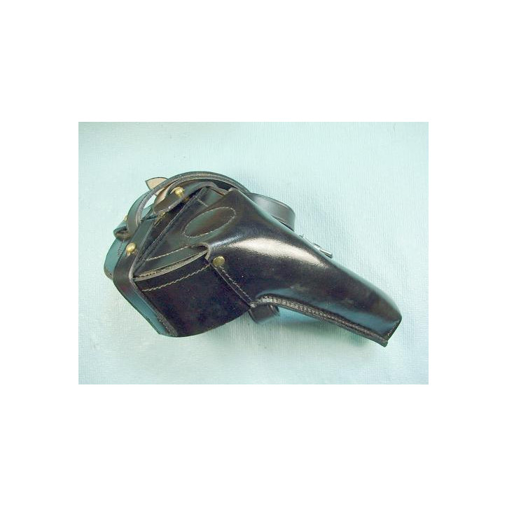 Pouch leather Mag trommel  P08 Luger artillerie 