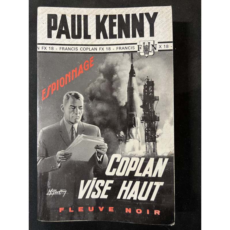 Roman d'espionnage Coplan Vise Haut de Paul Kenny
