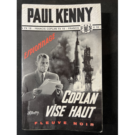 Roman d'espionnage Coplan Vise Haut de Paul Kenny