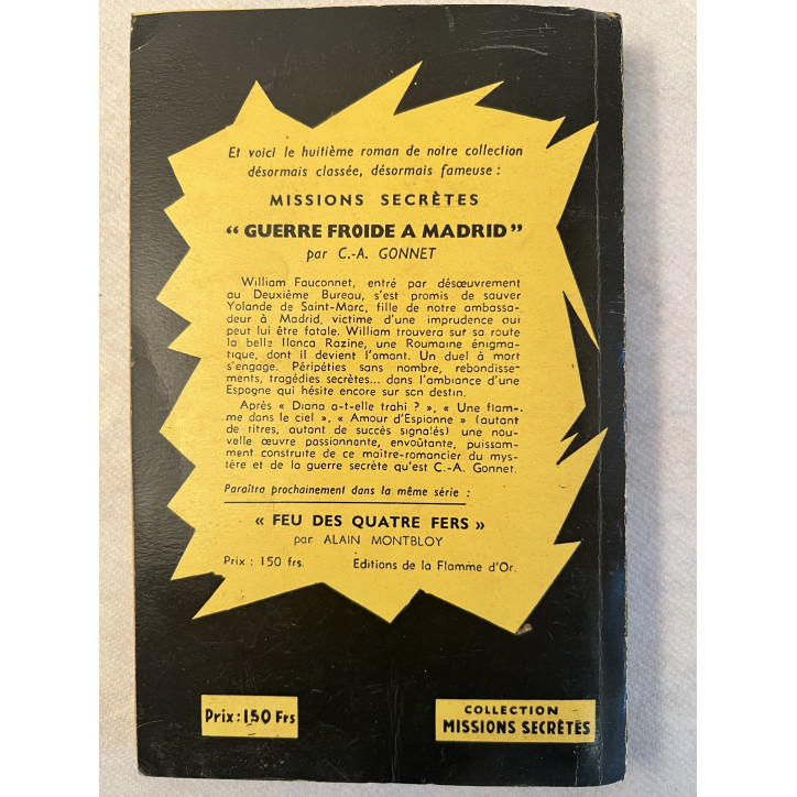 Roman Guerre Froide à Madrid de C.-A. Gonnet