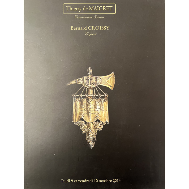 Bel Album Thierry de Maigret Comm. Priseur pour les encheres du 9 et 10 Oct 2014