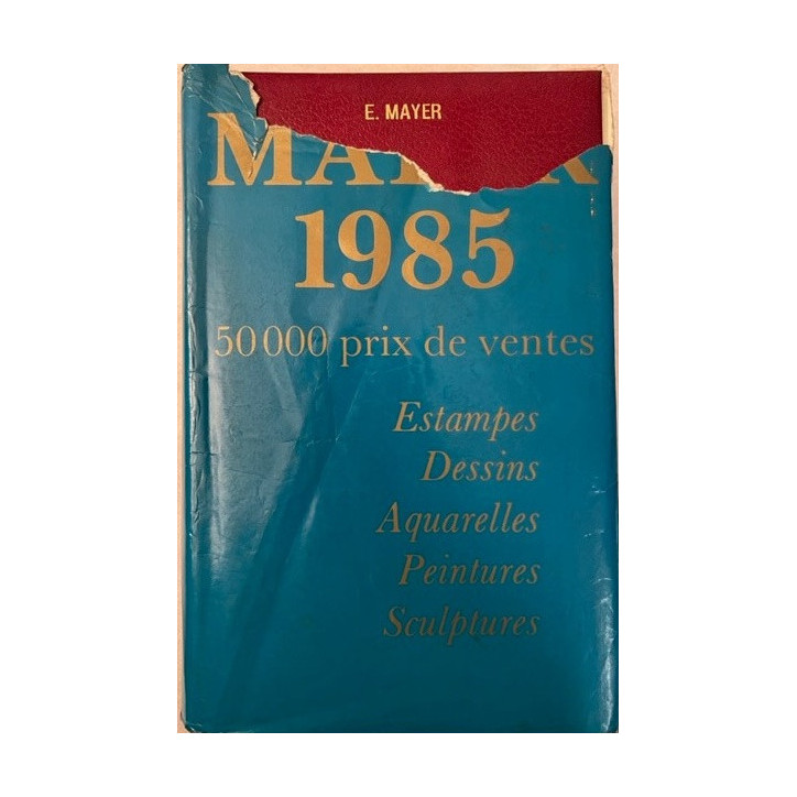 Annuaire International des ventes Peintures et sculptures de 1985 ed Mayer