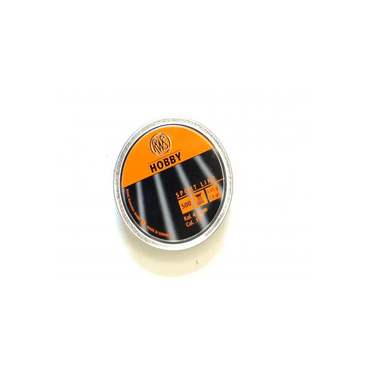 Boite de 500 plomb diabolo hobby 4.5 RWS ref PB 403