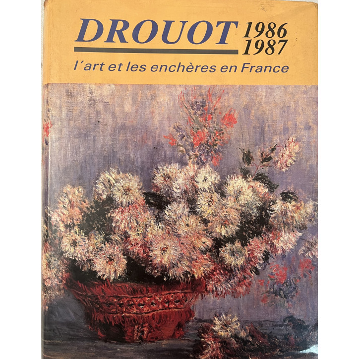 Très bel Album de Drouot de 1986-1987 sur l'Art et les enchères en France