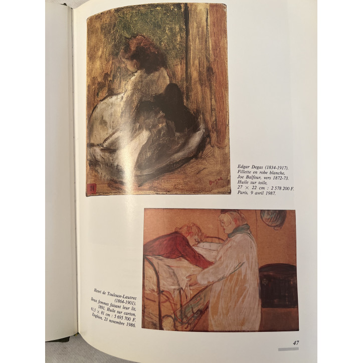 Très bel Album de Drouot de 1986-1987 sur l'Art et les enchères en France