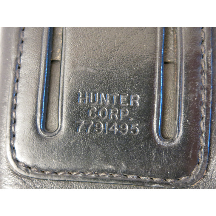 Etui cuir US Vietnam revolver Smith et Wesson 38 Hunter corp   ref ET 633