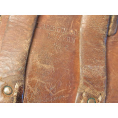 Etui cuir revolver Suisse 1882  daté 1916 ref et 755