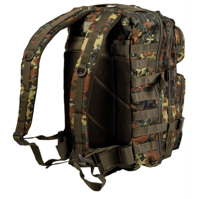 Sac à dos US style "Assault" 36 litres Flecktarn