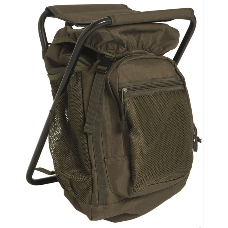 Sac à dos avec tabouret vert