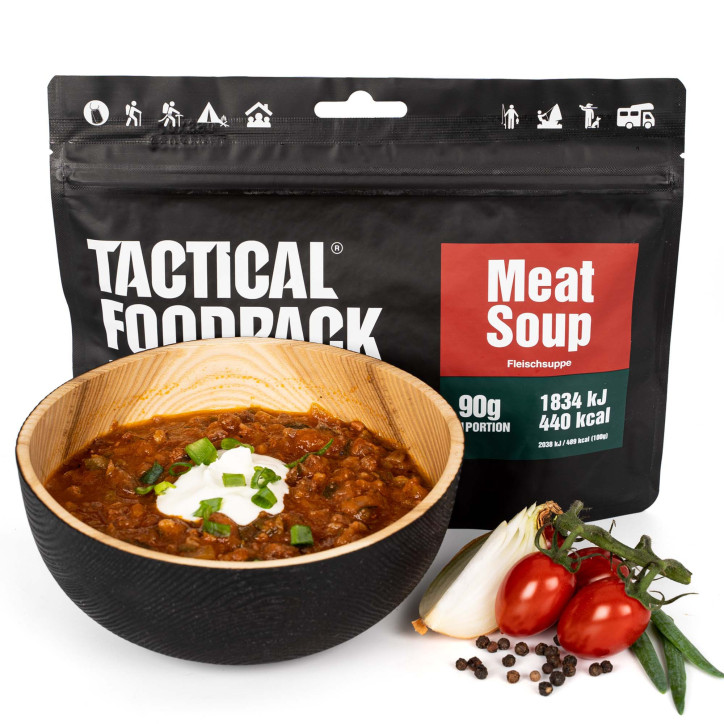 Ration de survie soupe de viande