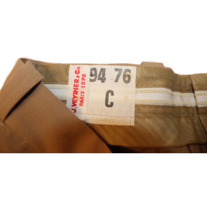 Ensemble Veste et Pantalon été d'un Caporal Chef du 1er Régiment Artillerie (M59)