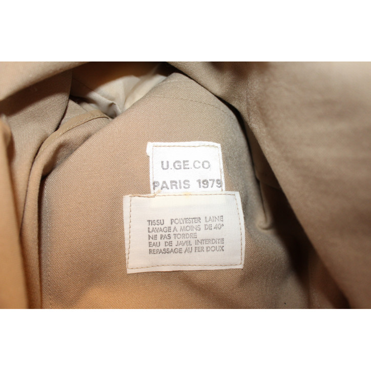 Tenue Complète Veste Chemise cravate et pantalon Médecin Aspirant de l'armée française (1979)