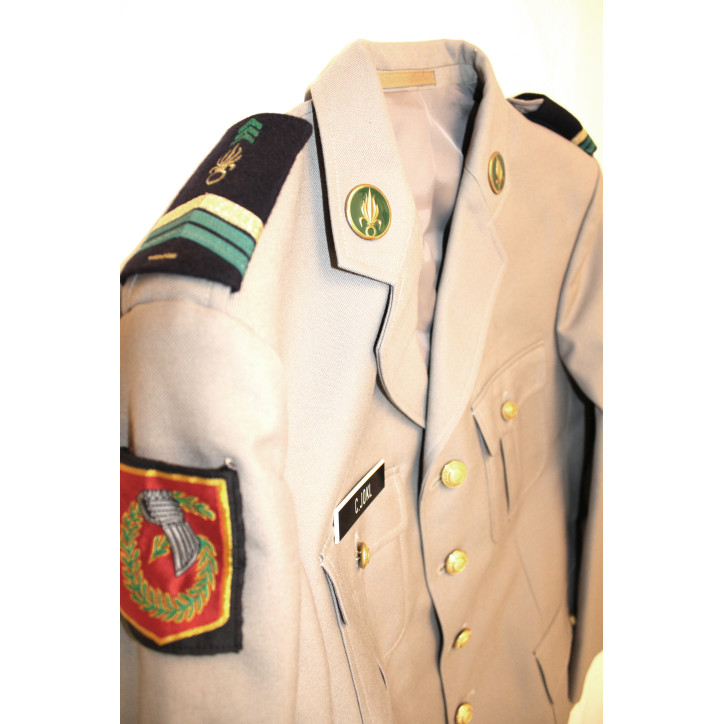 Tenue complète du Caporal Chef C. JOKL 1 régiment étranger de Génie 