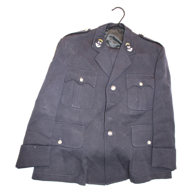 Ensemble Veste et Pantalon De la tenue de Parade des Chasseurs Alpins de l'armée Française