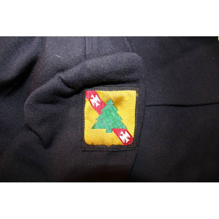 Ensemble Veste et Pantalon De la tenue de Parade des Chasseurs Alpins de l'armée Française