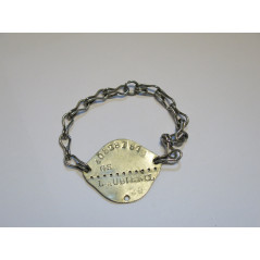 Dog Tag French  ww 2  Laubier  ref bo20