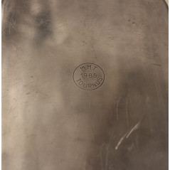 Set Gamelle 3 élément avec deux casseroles et une assiettes de l'armée française de 1985