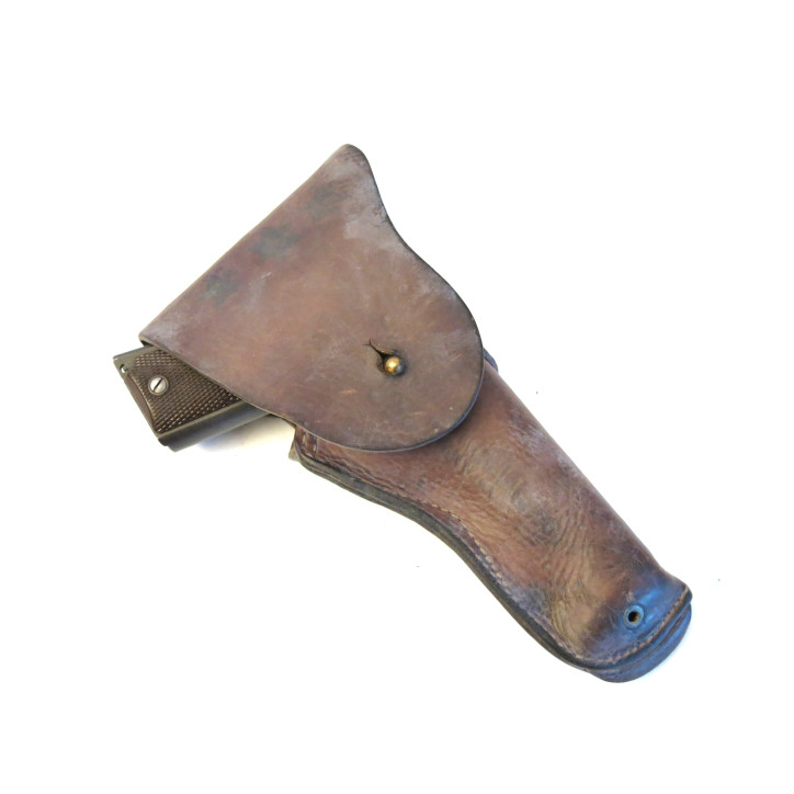 Etui Colt 45 ORIGINAL  US Vietnam  cuir fauve  ref et 366
