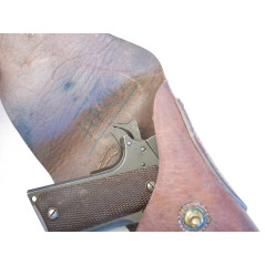 Etui Colt 45 ORIGINAL  US Vietnam  cuir fauve  ref et 366