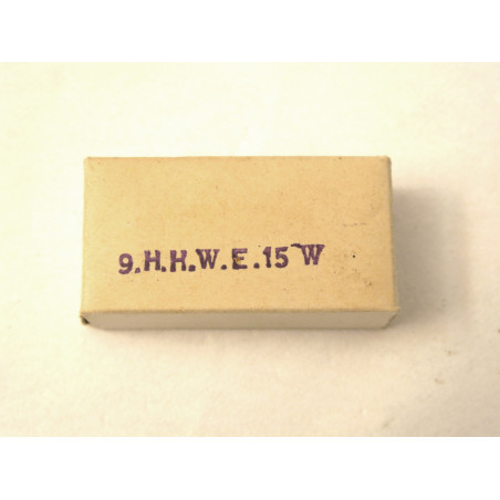 Boite pleine de 50 cartouches 22 Long Rifle Allemande Wh datée 1943 ref 145