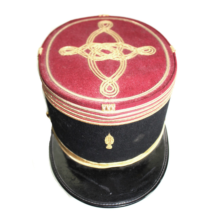 Képi du Lieutenant Colonel de l'Etat Major Français