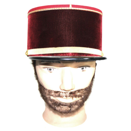 Képi Médecin service de sdanté, velours rouge