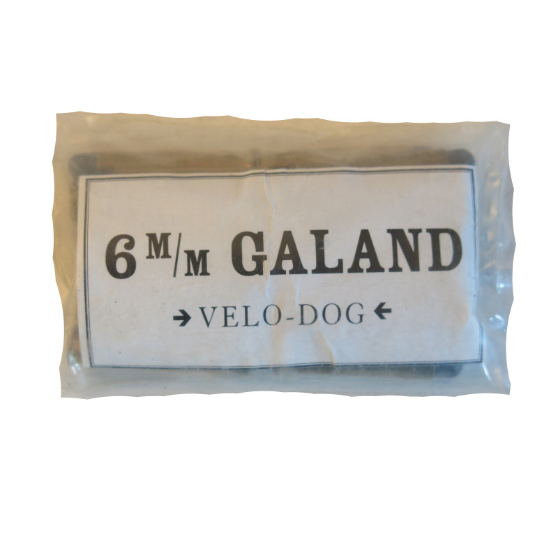 Sachet de 25 cartouches 6 mm Velodog poudre noire categorie B 