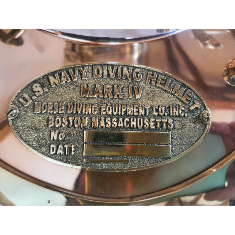 Casque de Scaphandrier US Navy MK IV