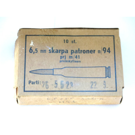 Boite vide 6.5 Krag ref C39