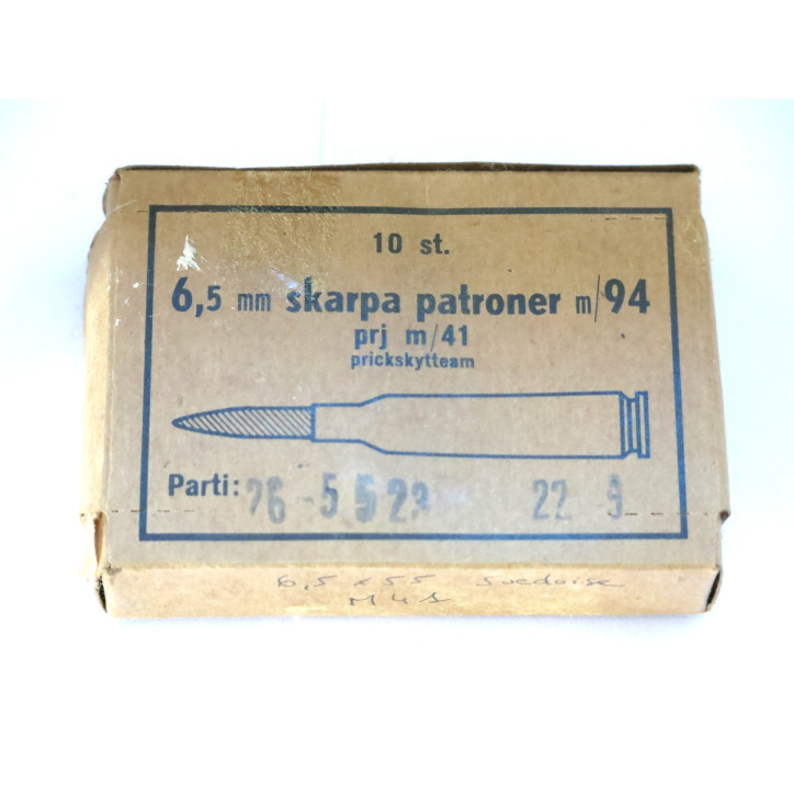 Boite vide 6.5 Krag  skarpa m 94 ref C 52