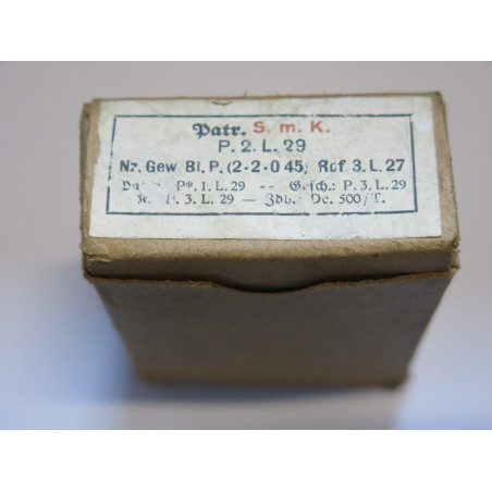 Boite vide Mauser 7.92 SmkLspur ref C8